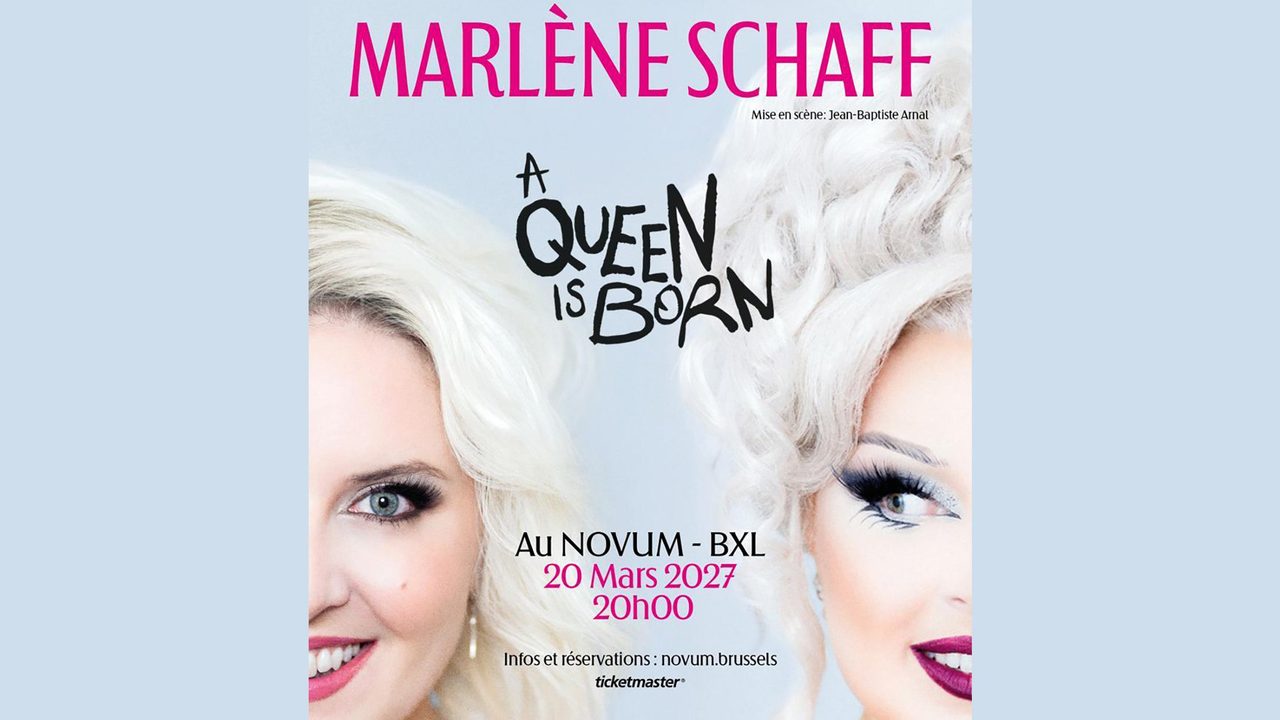 Poster: Marlène Schaff – A Queen is born, Brussels