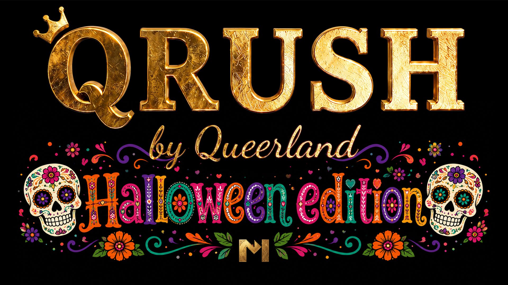 Poster: QRUSH Halloween, Enschede