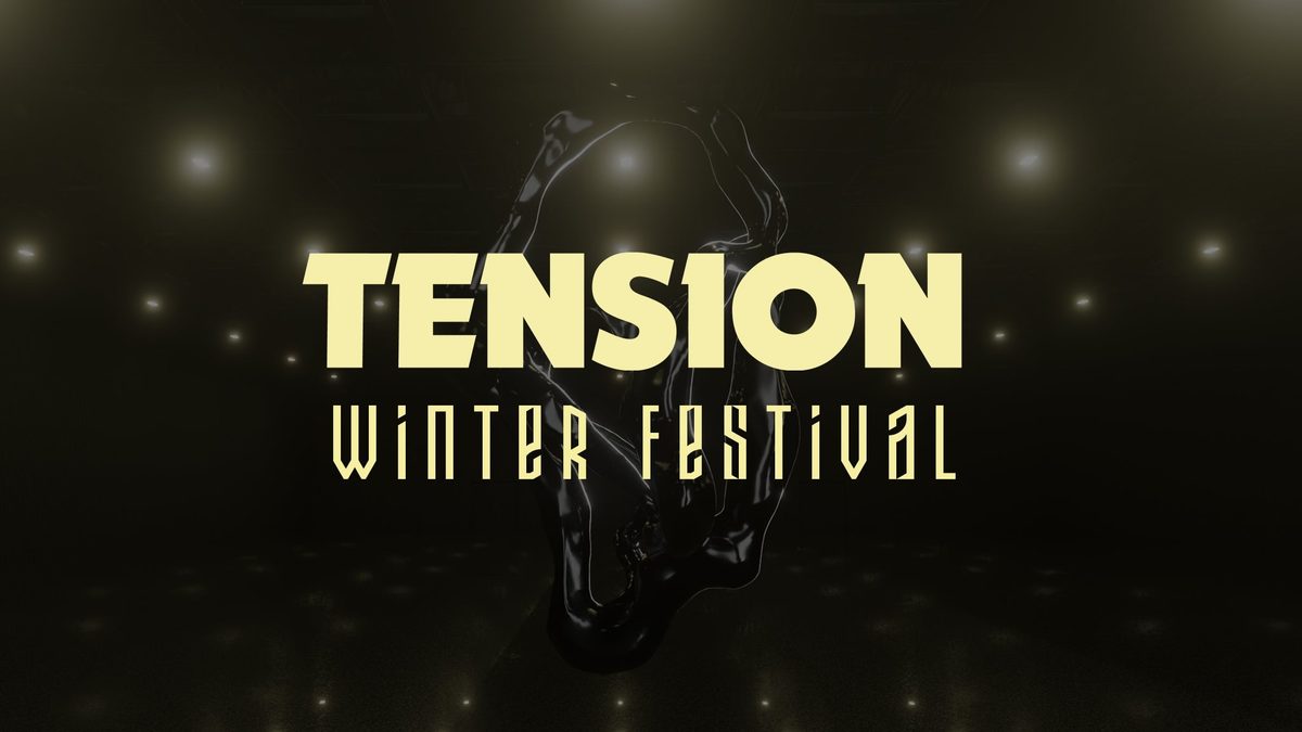 Poster: Tension Winter Festival 2026 | Saturday with Bunt & Swimming Paul, Basel
