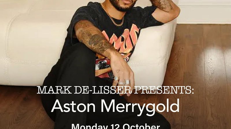 Poster: Mark De-Lisser Presents: Aston Merrygold, London