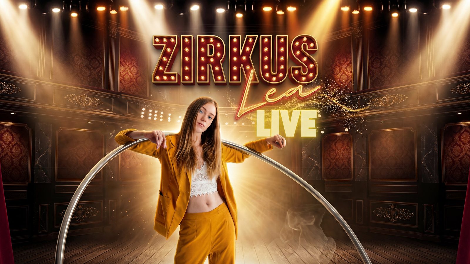 Poster: ZirkusLea Live with Lea Toran Jenner, Berlin