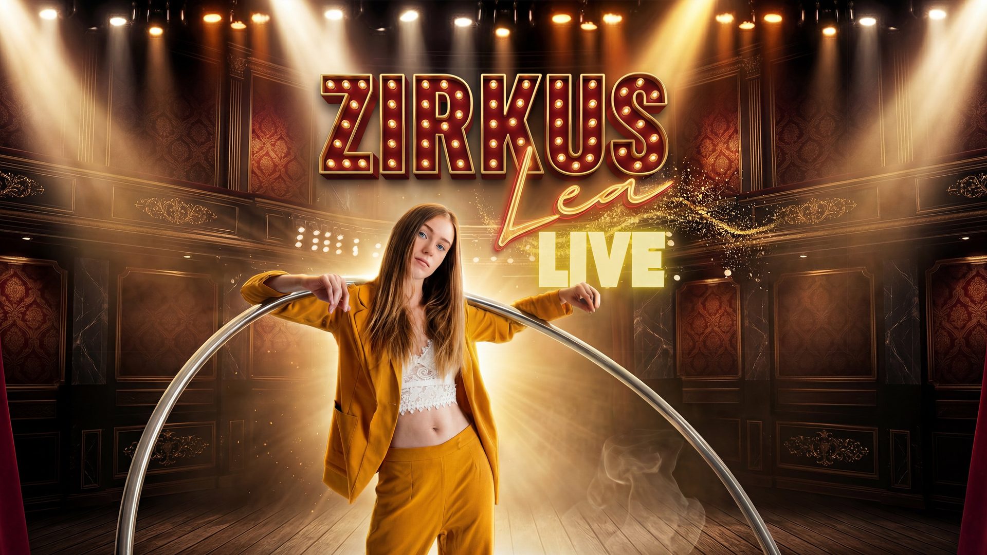Poster: ZirkusLea Live with Lea Toran Jenner, Berlin