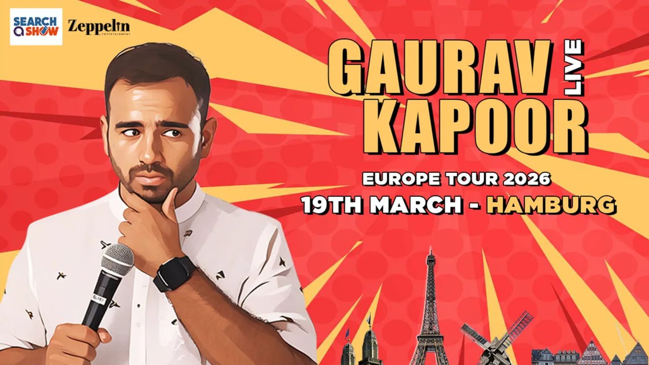 Poster: Gaurav Kapoor - Live in Hamburg, Hamburg