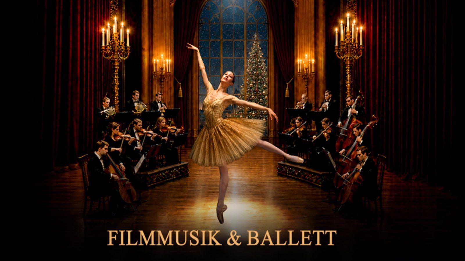 Poster: Filmmusik & Ballett mit Live-Kammerorchester, Trier