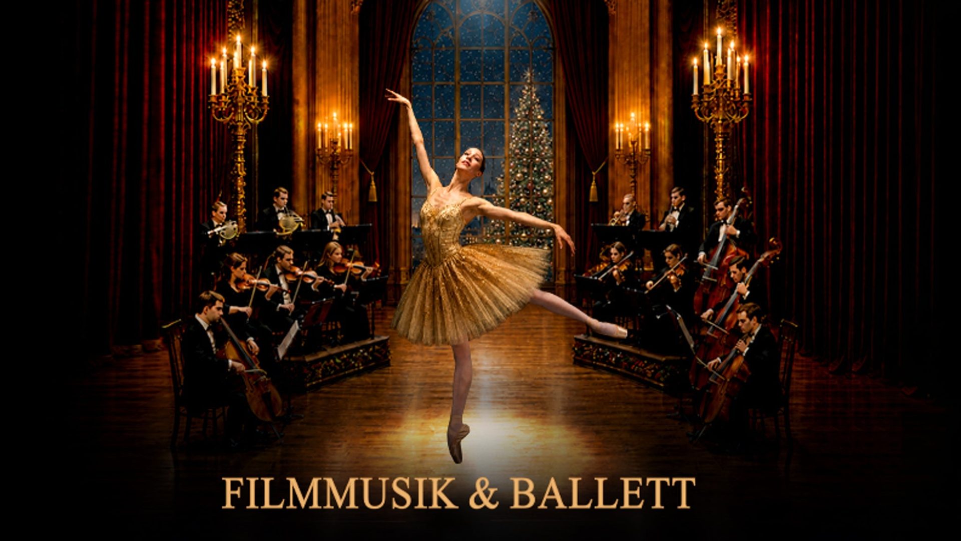 Poster: Filmmusik & Ballett mit Live-Kammerorchester, Trier