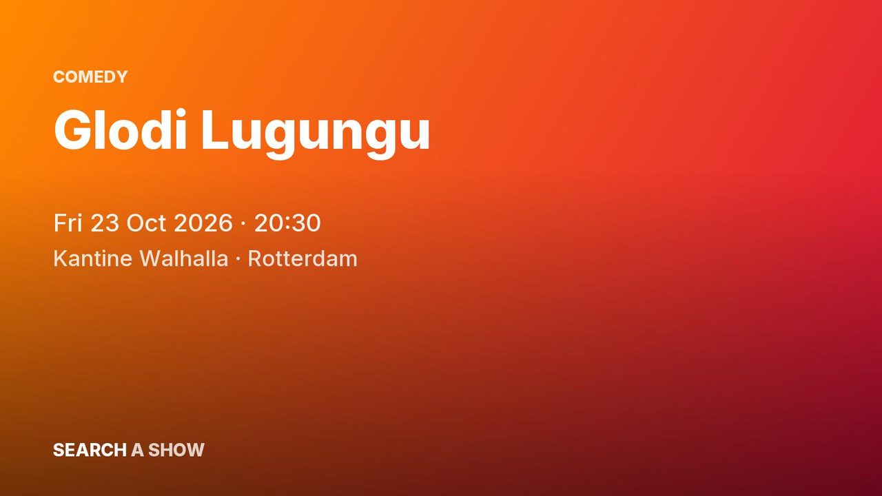 Poster: Glodi Lugungu, Rotterdam