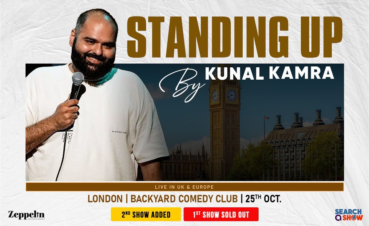 Poster: Kunal Kamra - Live in London (2nd Show)