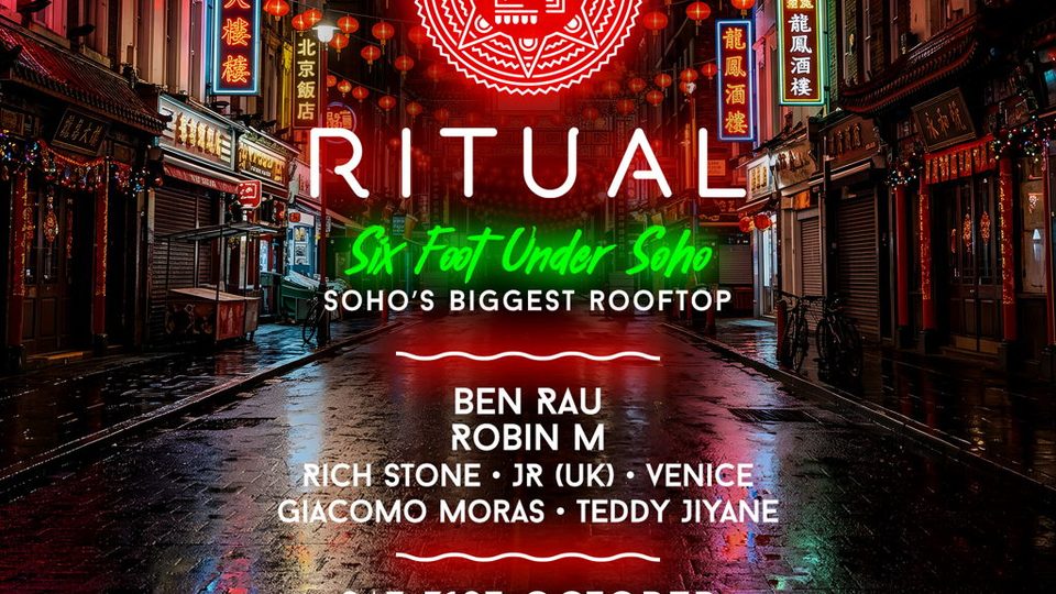 Poster: Ritual London Halloween Rooftop Party, London
