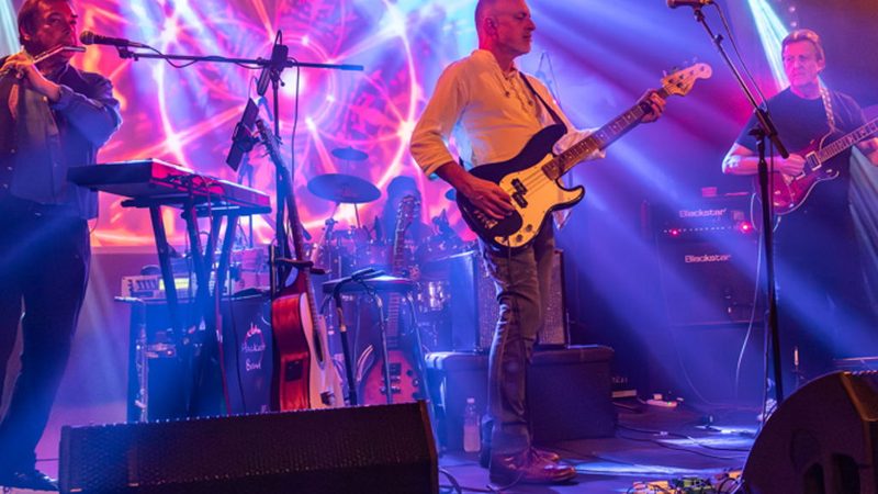 Poster: John Hackett Band + EBB, Newcastle upon Tyne