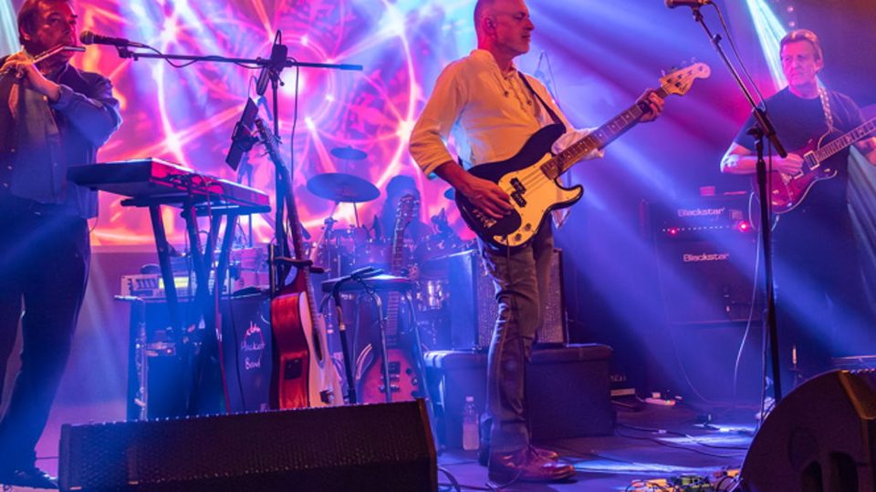 Poster: John Hackett Band + EBB, Newcastle upon Tyne