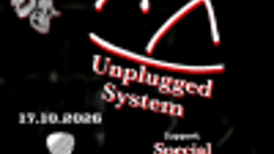 Poster: Unplugged System live, Hamburg