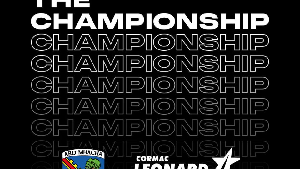 Poster: 2026 Junior & Intermediate Football Championship Finals, Belfast