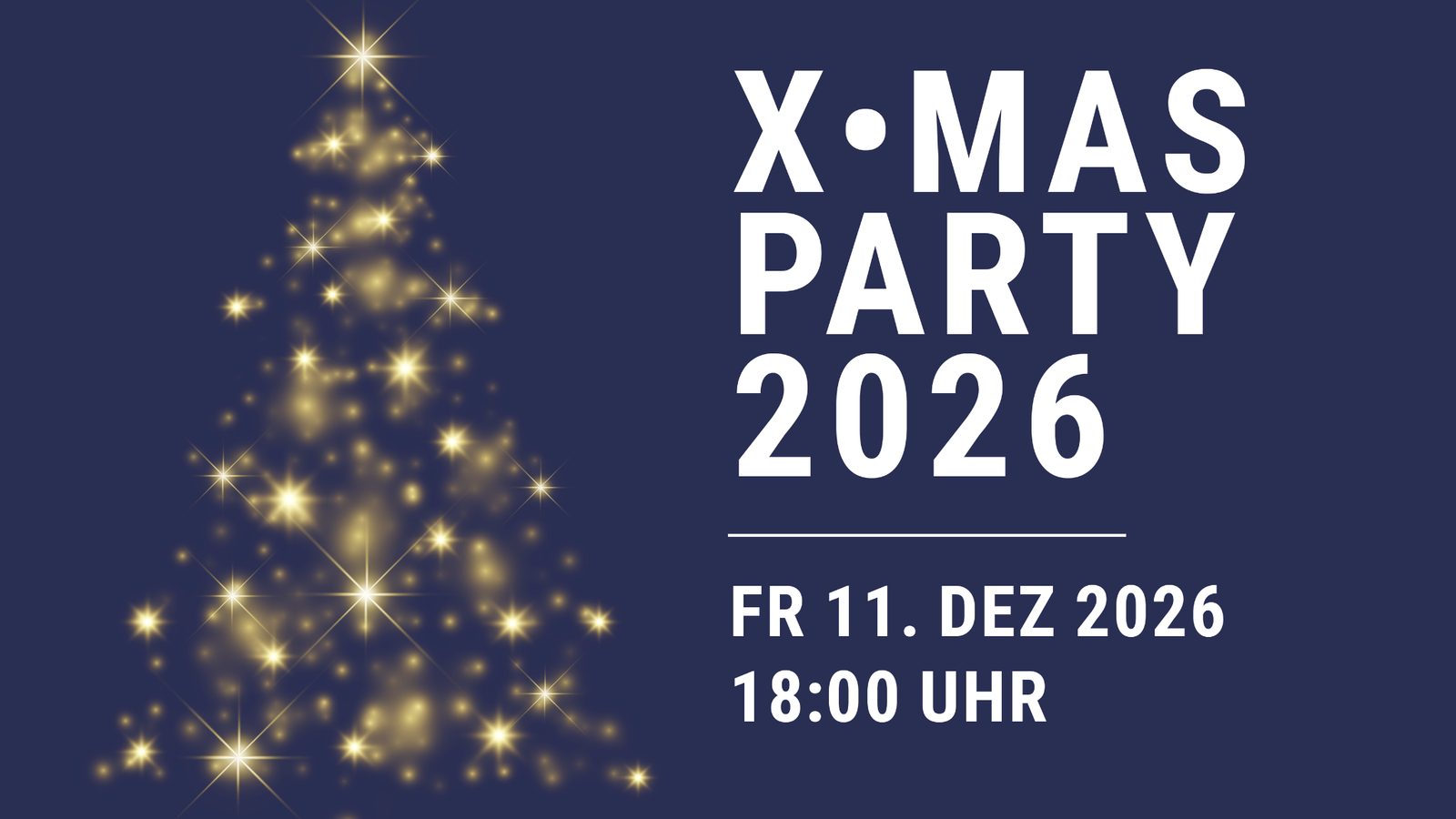 Poster: X-Mas Party 2026, Bremerhaven