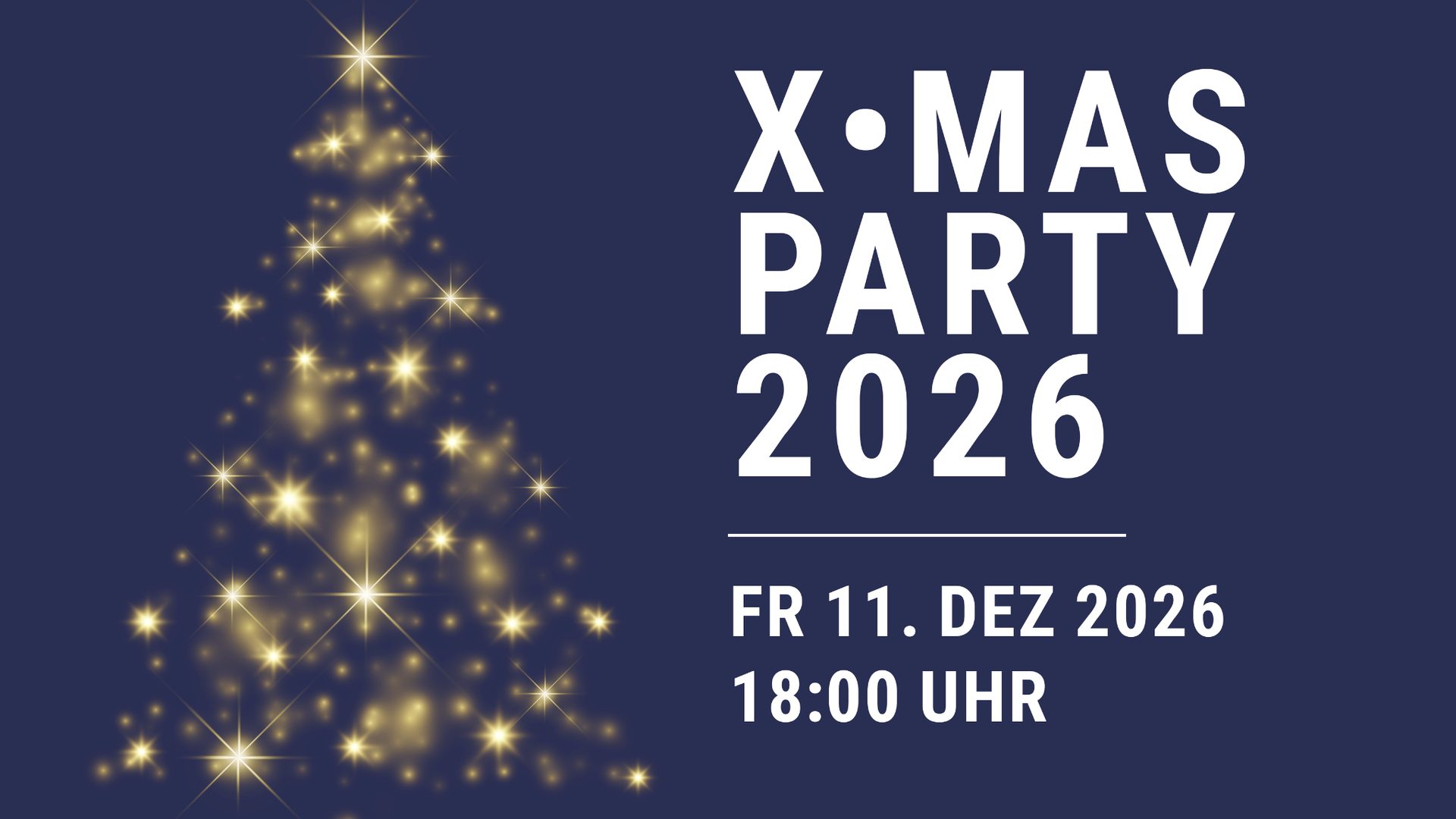 Poster: X-Mas Party 2026, Bremerhaven