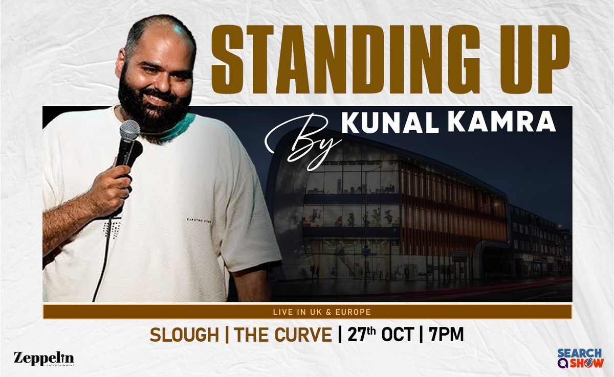 Poster: Kunal Kamra - Live in Slough