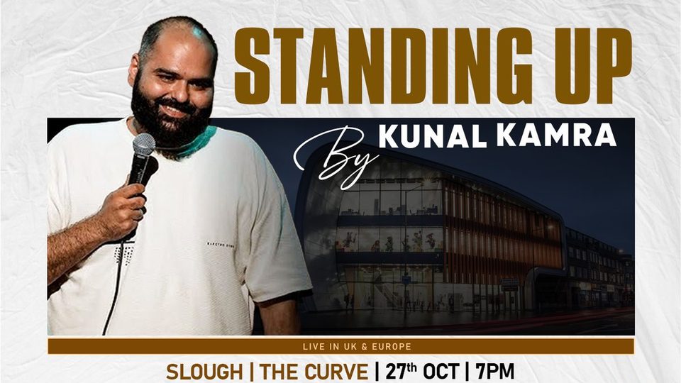 Poster: Kunal Kamra - Live in Slough