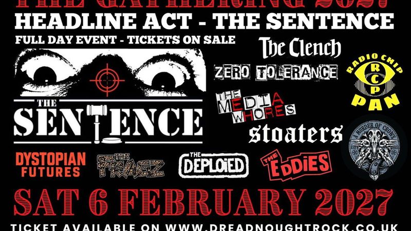 Poster: THE GATHERING 2027 - ALL DAY PUNK FESTIVAL, Bathgate