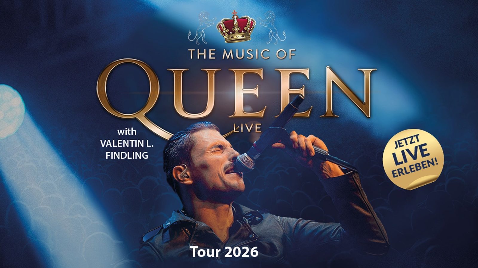 Poster: THE MUSIC OF QUEEN LIVE, Duisburg