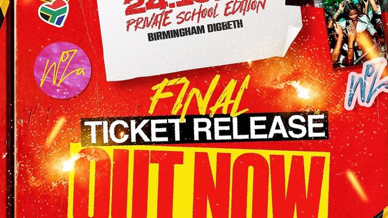Poster: WOZA LIVE | Private School Edition, Birmingham