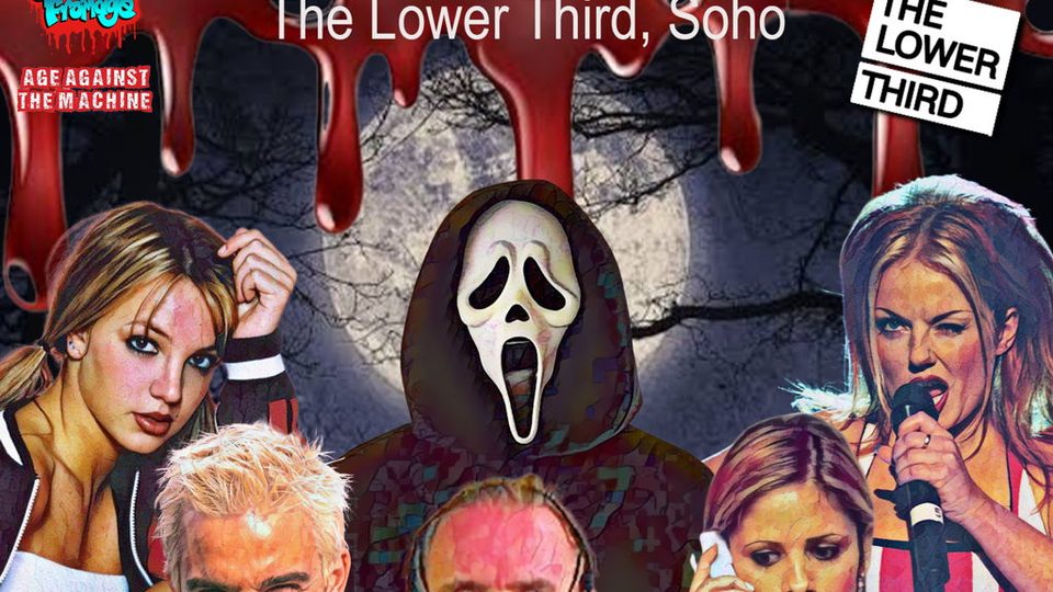 Poster: The 90s Halloween Party, 11pm-3am (18+), London