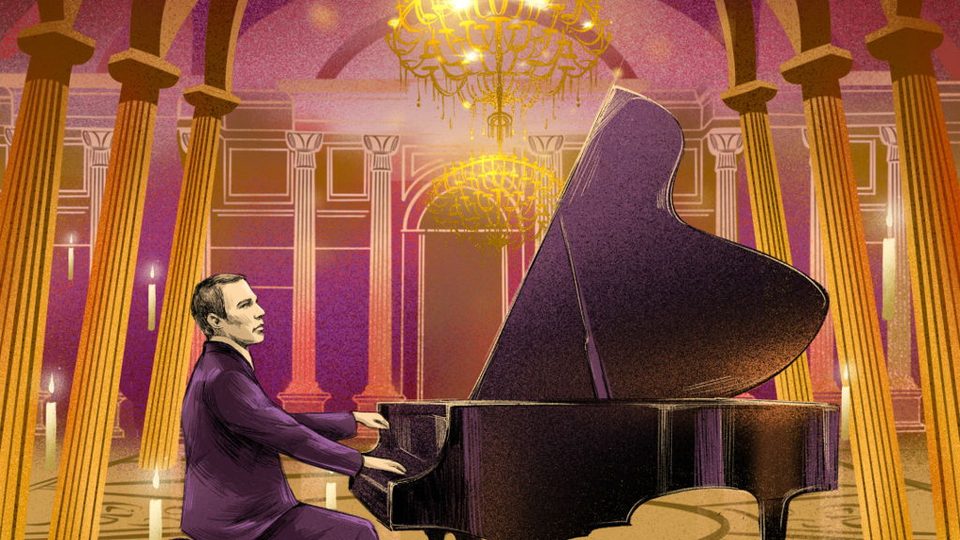 Poster: Rachmaninoff: Complete works for cello and piano by candlelight, London