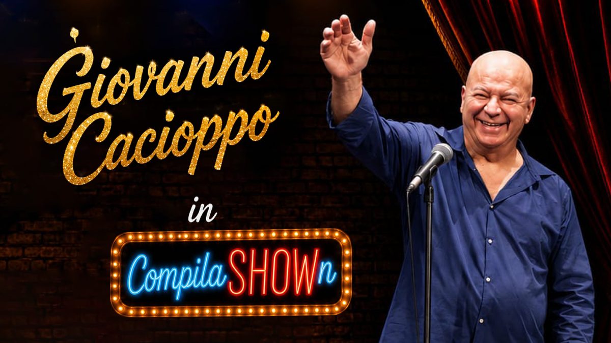Poster: GIOVANNI CACIOPPO "CompilaSHOWn", Zürich