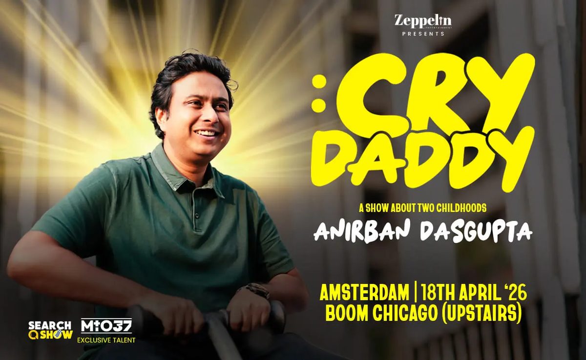 Poster: Anirban Dasgupta – Live in Amsterdam, Amsterdam