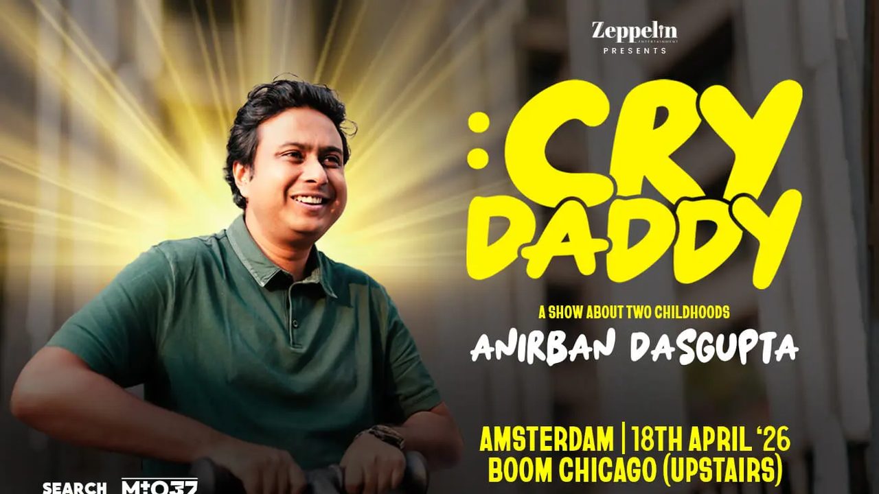 Poster: Anirban Dasgupta – Live in Amsterdam, Amsterdam