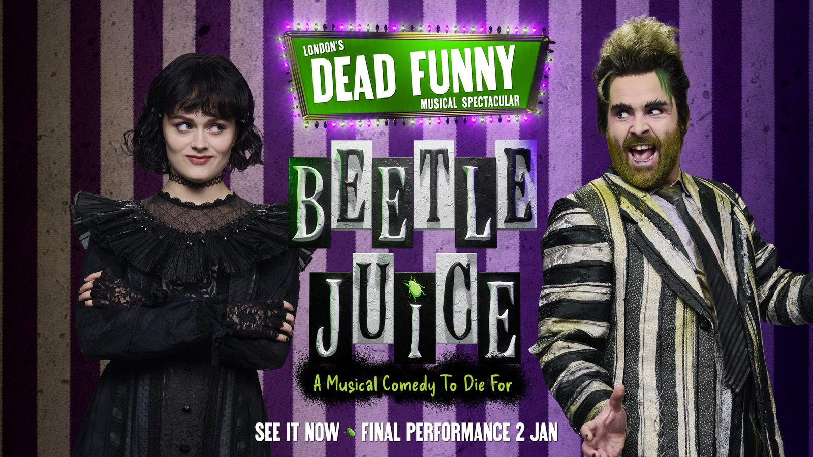 Poster: Beetlejuice, London