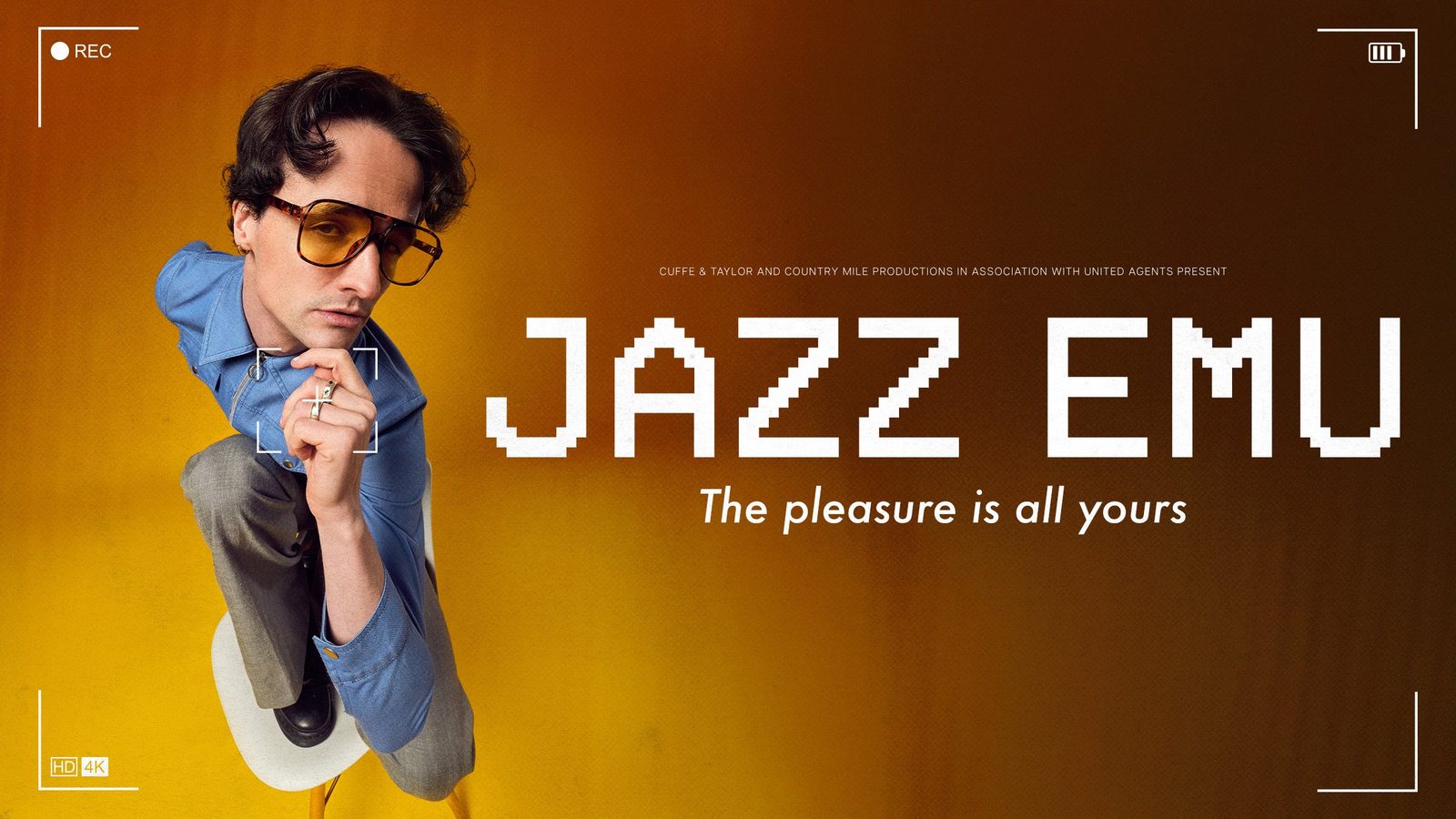 Poster: Jazz Emu - The Pleasure Is All Yours, Coventry