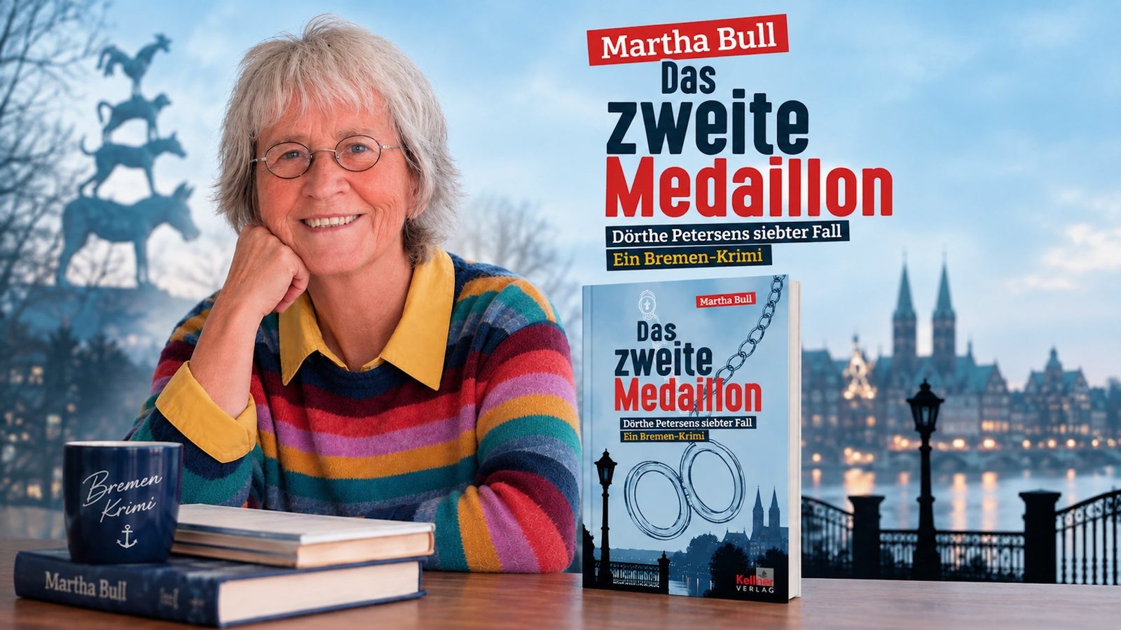 Poster: Autorenlesung von Martha Bull, Bremen