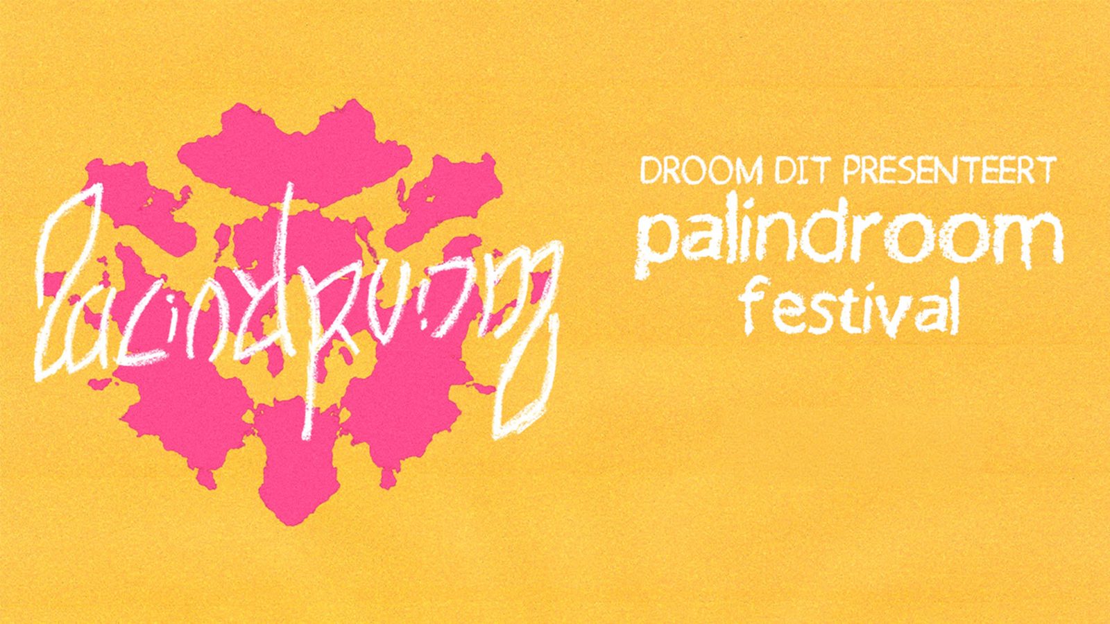 Poster: Palindroom Festival, Enschede
