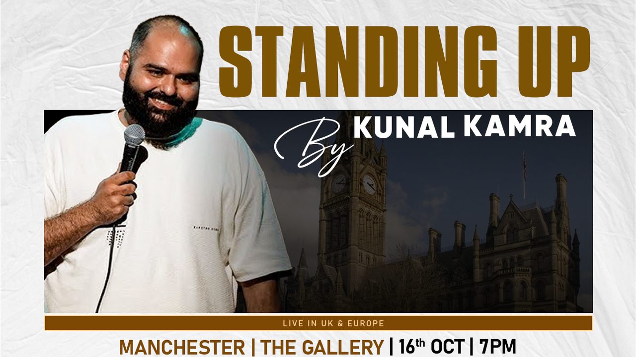 Poster: Kunal Kamra - Live in Manchester, Manchester