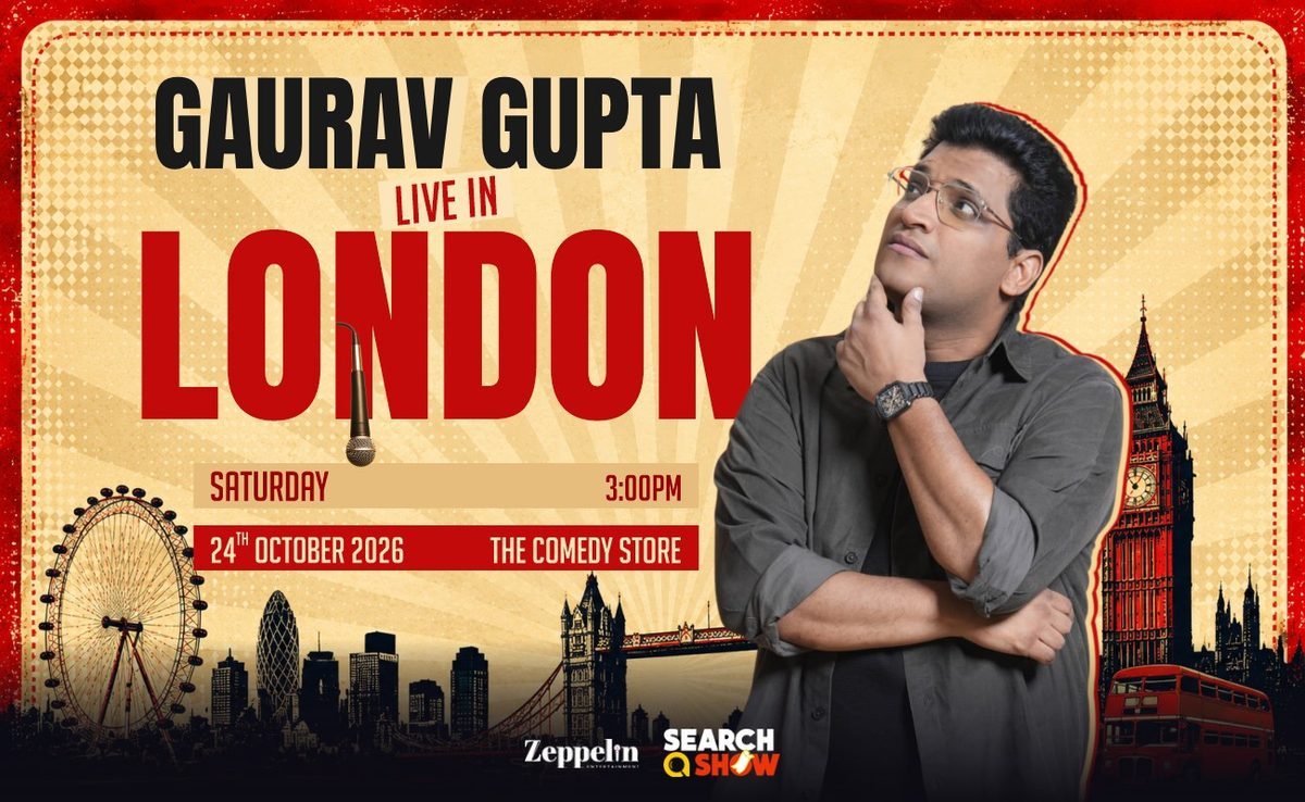 Poster: Gaurav Gupta - Live in London