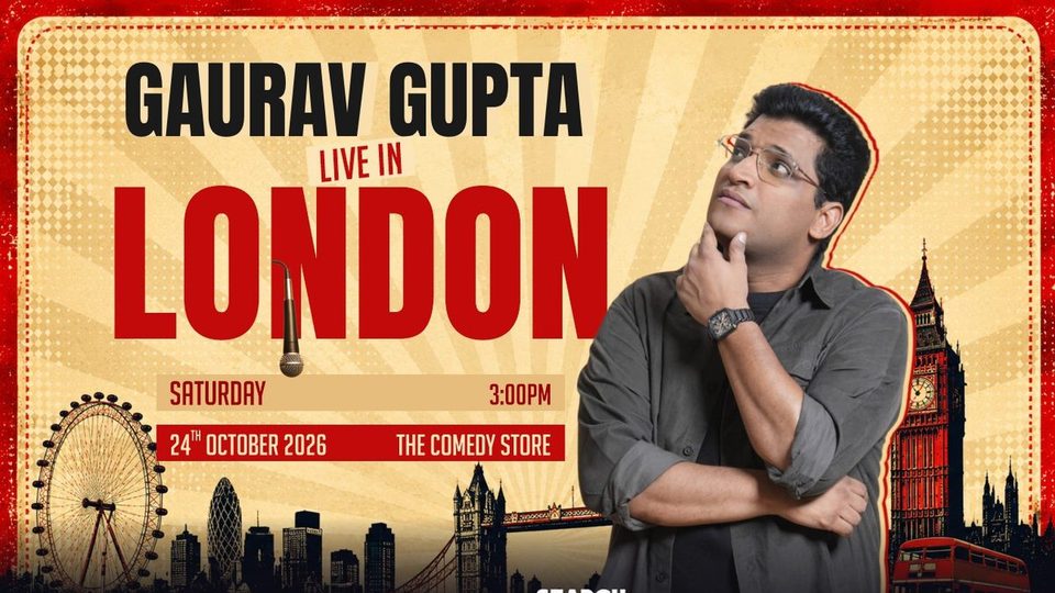 Poster: Gaurav Gupta - Live in London