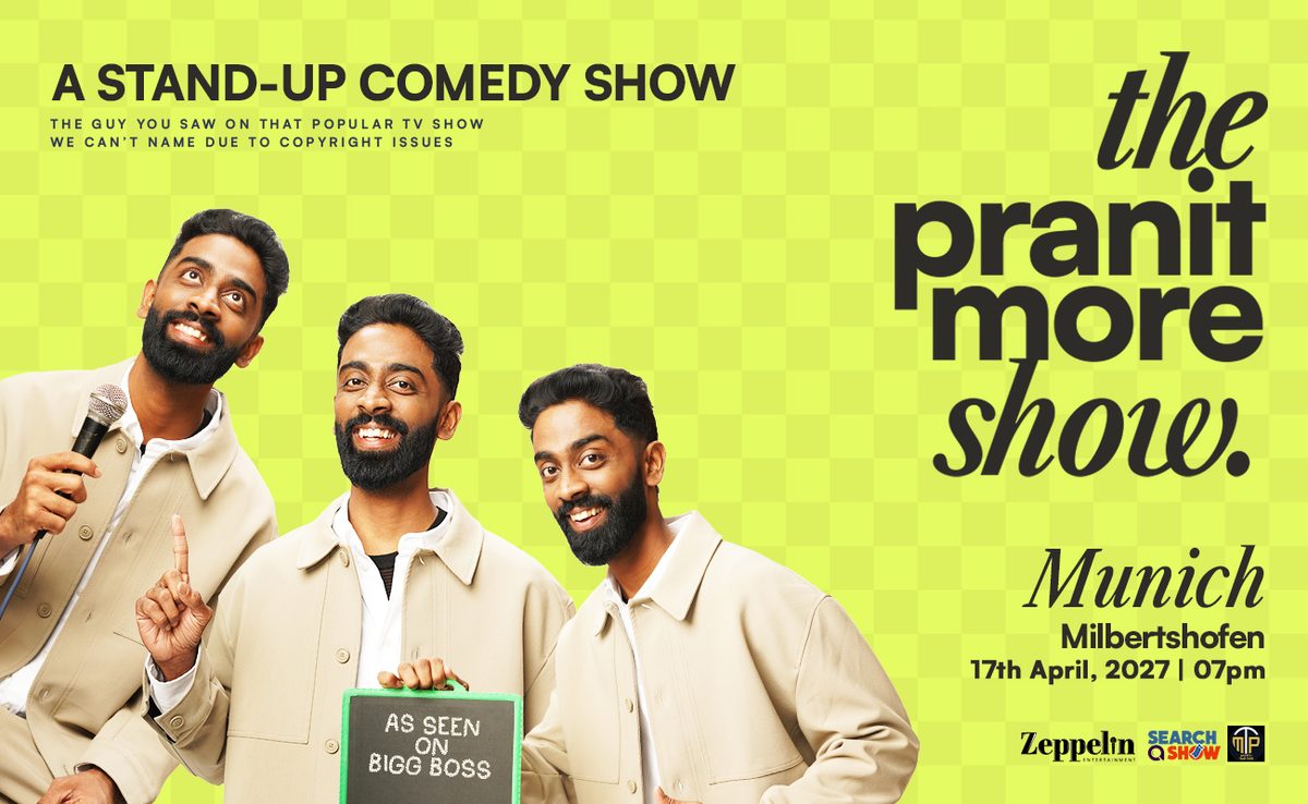 Poster: Pranit More - Live in Munich, Munich