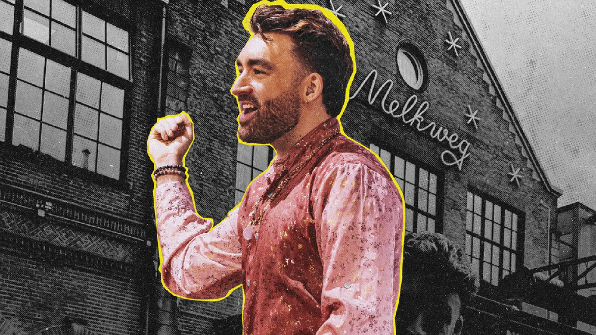 Poster: Oliver Heldens with Ademelkweg, Amsterdam