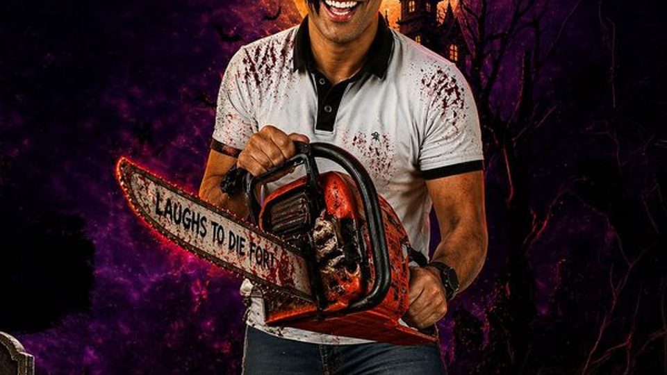 Poster: Halloween with Tommy Sandhu – Freaky, Funny & Foolish – Birmingham, Birmingham