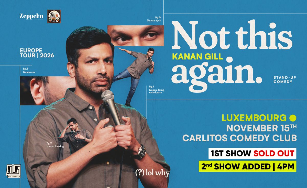 Poster: Kanan Gill - Live in Luxembourg