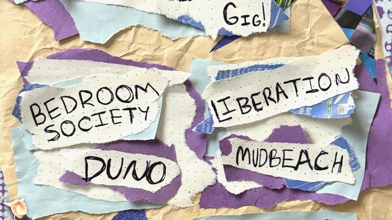 Poster: Bedroom Society, Cardiff