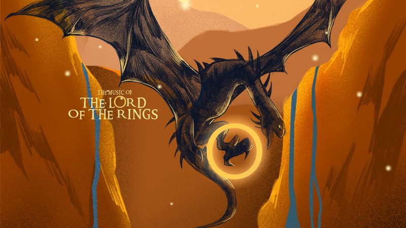 Poster: The Music of The Lord of the Rings by candlelight. Tribute to Howard Shore, London