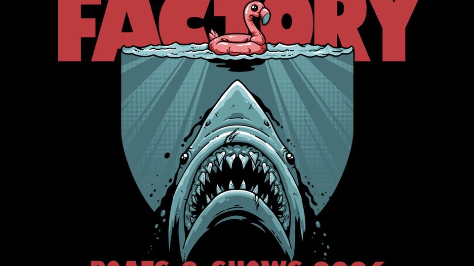 Poster: Punk Rock Factory: BOATS & SHOWS 2026, Exeter