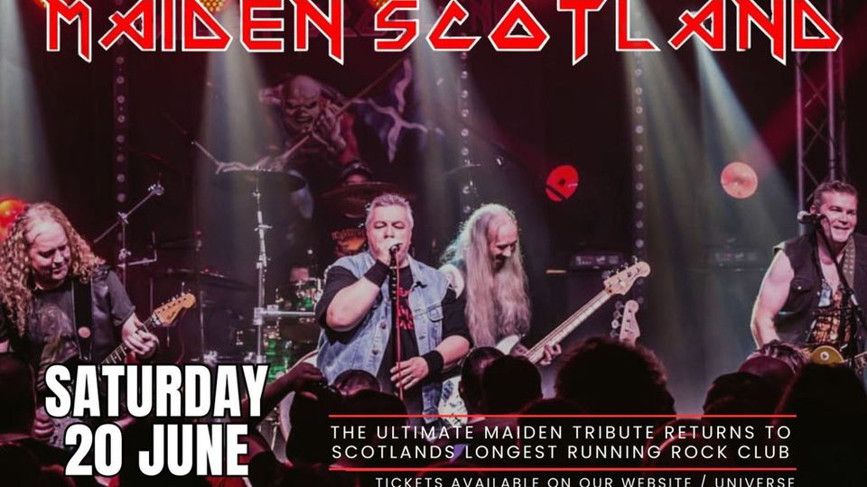 Poster: MAIDEN SCOTLAND - IRON MAIDEN TRIBUTE, Bathgate