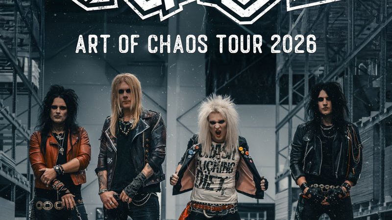 Poster: Crashdiet with Vain Wild, Newcastle upon Tyne