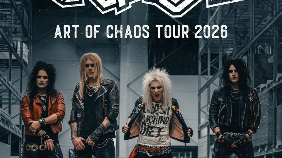 Poster: Crashdiet with Vain Wild, Newcastle upon Tyne