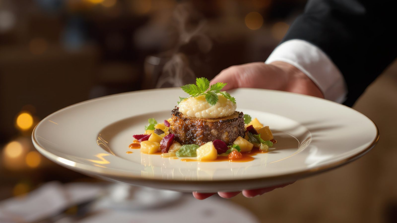 Poster: Dinner im Advent nach dem Konzert Calmus Ensemble with Stiftung Schloss Neuhardenberg, Strausberg