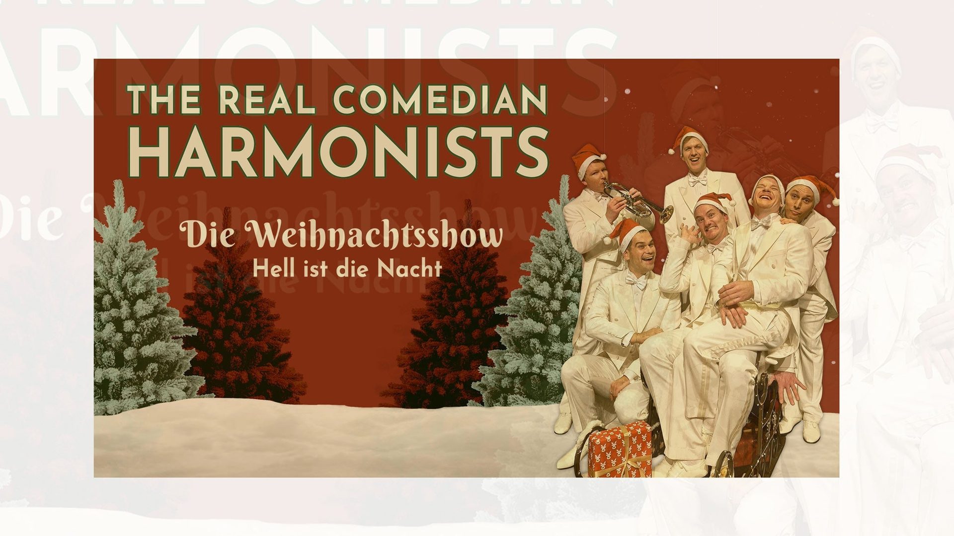 Poster: The Real Comedian Harmonists - Hell ist die Nacht, Cloppenburg