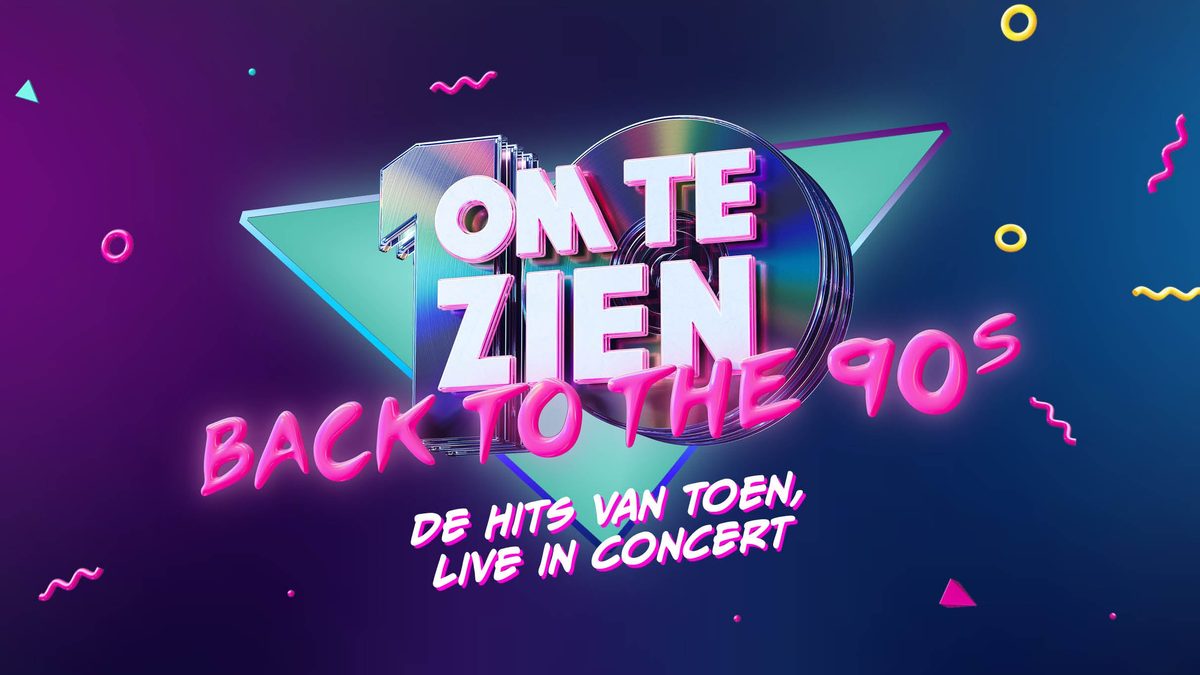 Poster: Tien Om Te Zien, Back to the 90s, Merksem