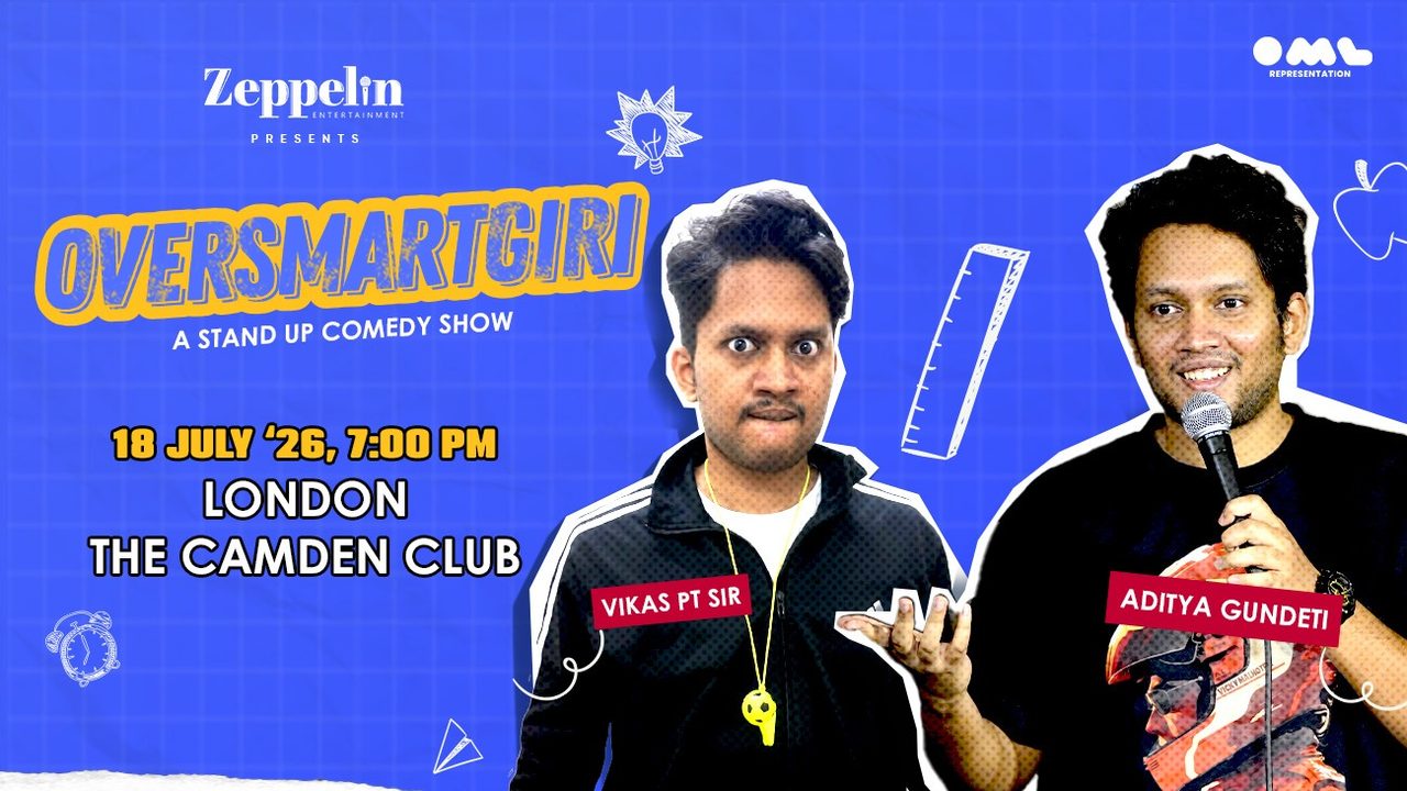 Poster: Aditya Gundeti – Live in London, London
