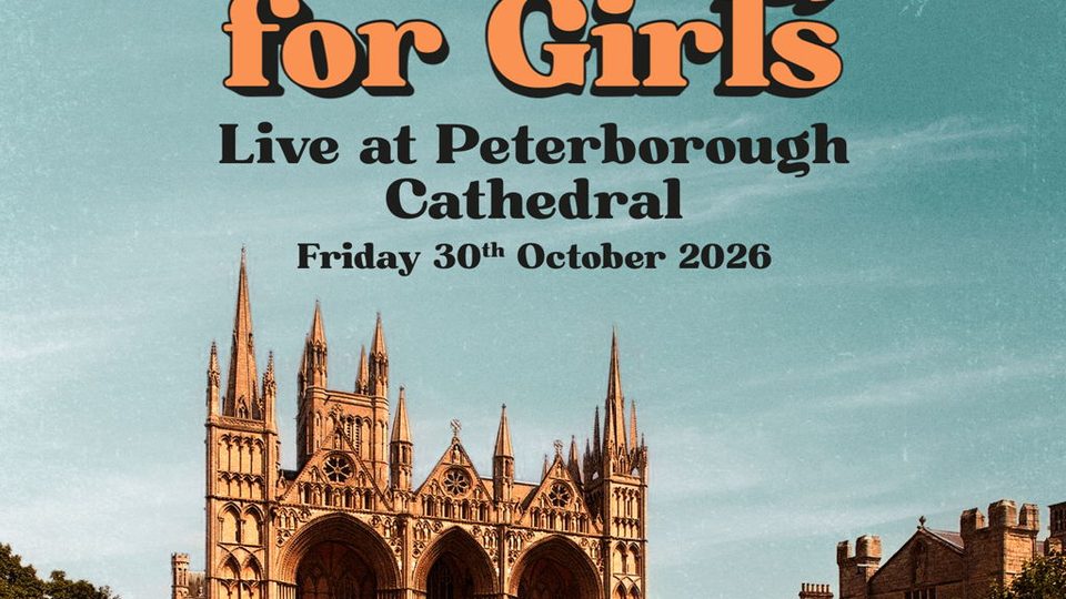 Poster: Scouting For Girls Live in Peterborough Cathedral, Peterborough